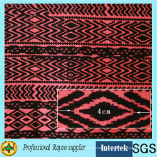 Plain Woven Printed Rayon Fabric in Textile Factory